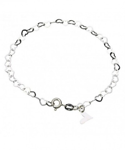 Sterling Silver Anklet Nickel Adjustable