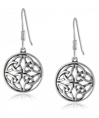 Sterling Silver Celtic Earrings Dangle