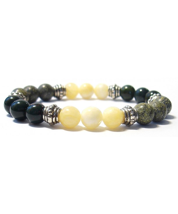 CLEANSING & DETOXIFICATION 8mm Crystal Gemstone Intention Bracelet ...