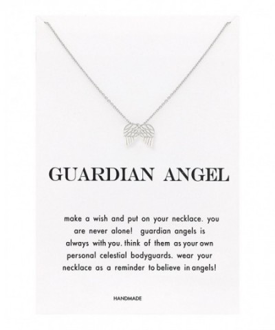 Zealmer Angel Wings Chain Necklace