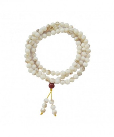 Shell Buddhist Prayer Meditation Rosary