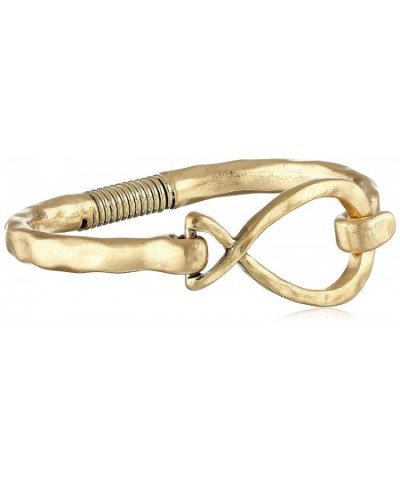 Twist Spring Gold Bangle Bracelet
