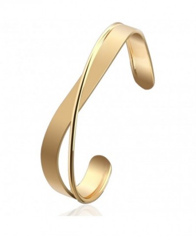 Komene Plated Copper Bangle Bracelet