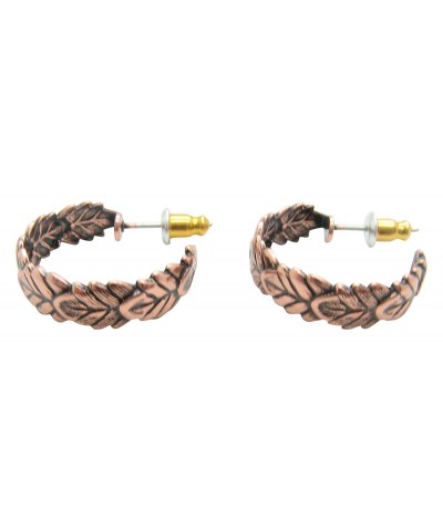 Copper Hoop Earrings CE2655C02 diameter