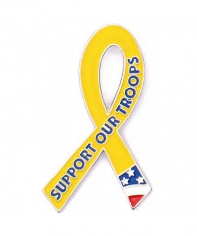 PinMarts Support Troops Yellow Awareness