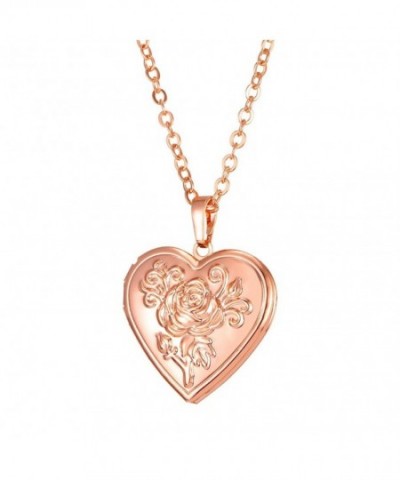 U7 Locket Pendant Shaped Necklace