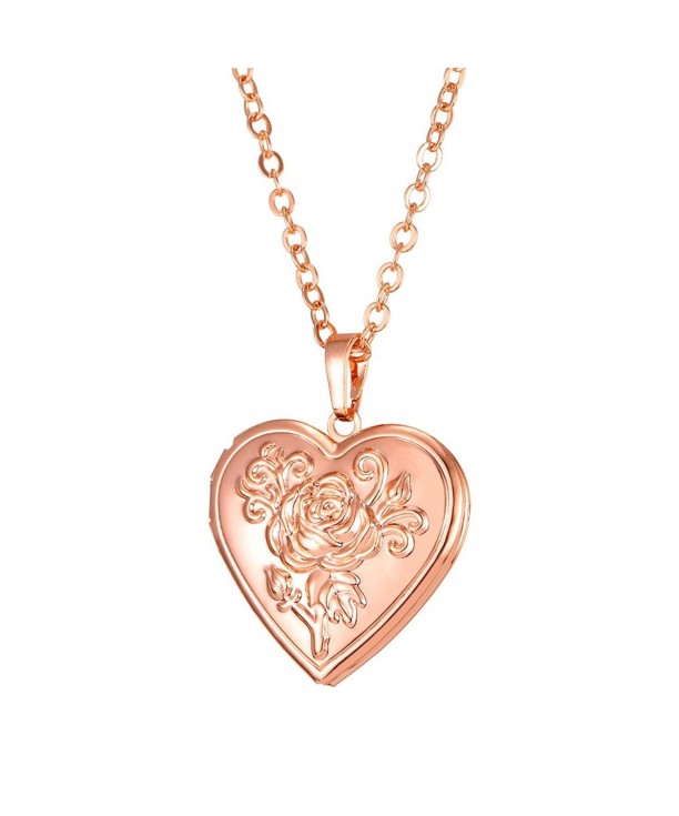 U7 Locket Pendant Shaped Necklace