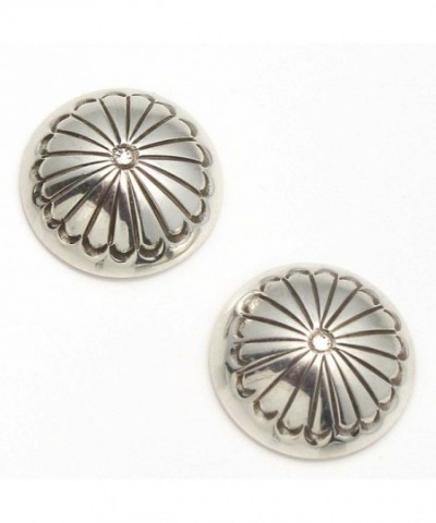 Handcrafted Navajo Sterling Silver Earrings