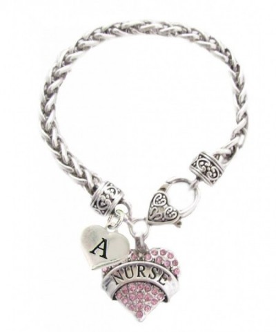 Custom Crystal Bracelet Jewelry Initial