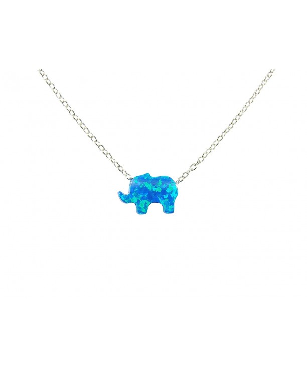 Elephant Sterling Silver Necklace Necklace