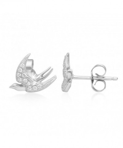 Sterling Silver Little Symbol Earrings