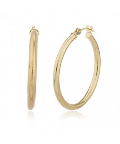 Yellow Gold Basic Earrings GO 385