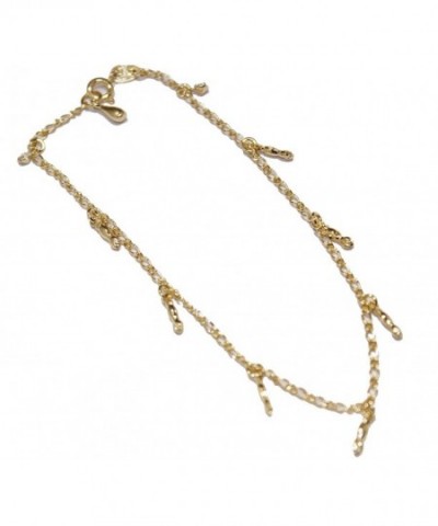 Charm Anklet Plated Jewelry Chain