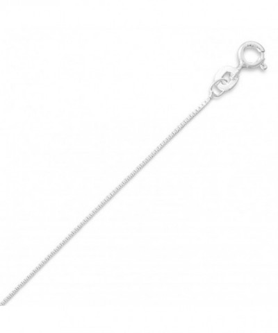 Sterling Silver Italian Chain Necklace