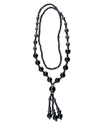 Synthetic Dangling Pendant Necklace NTASP052