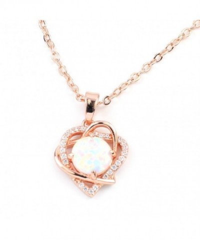 FC JORY Crystal Pendant Necklace