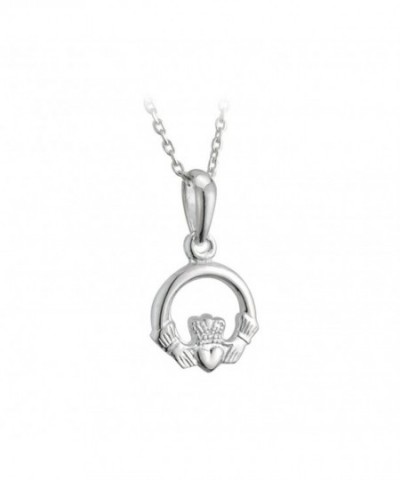 Claddagh Necklace Sterling Silver Ireland