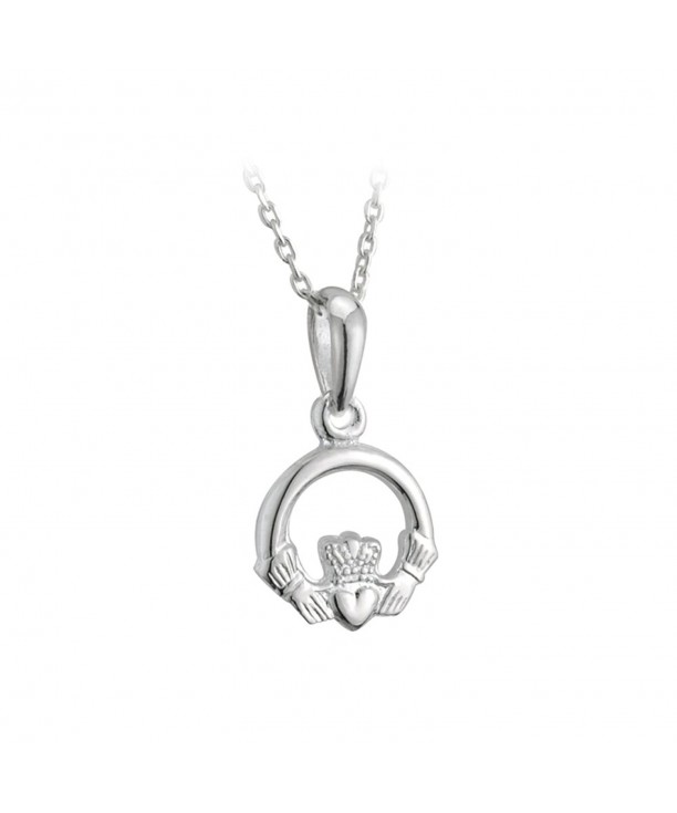 Claddagh Necklace Sterling Silver Ireland