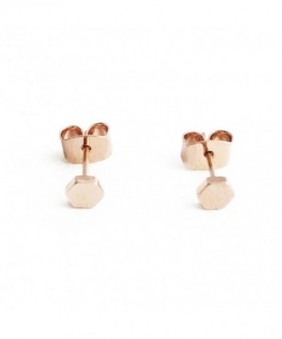 HONEYCAT Honeycomb Earrings Minimalist Delicate