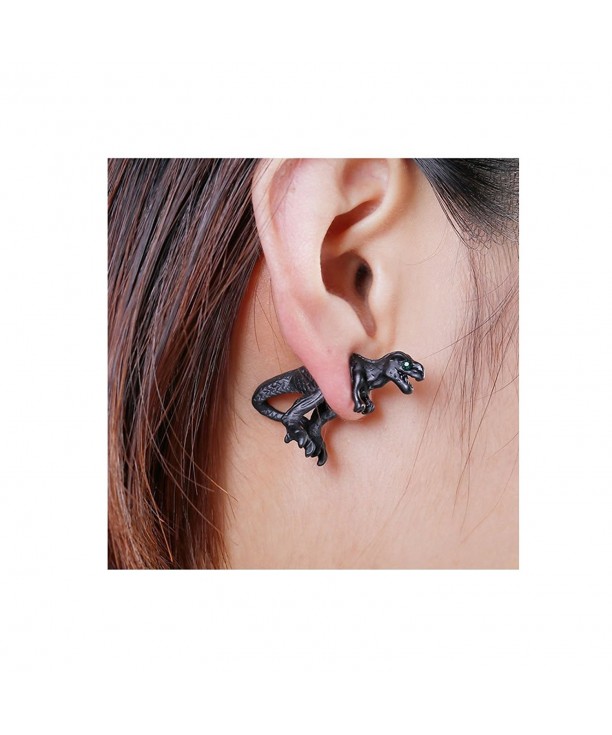 Sexy Sparkles Dinosaur Earrings Rhinestones