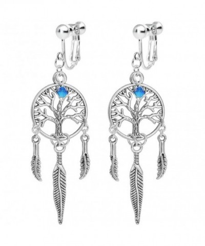 Body Candy Dreamcatcher Earrings Swarovski