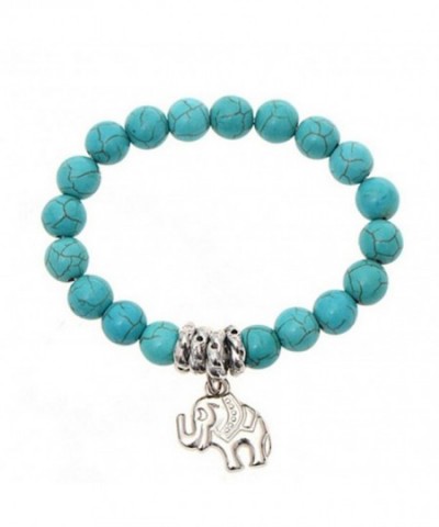 Elephant Turquoise Bracelet Handmade Accessories