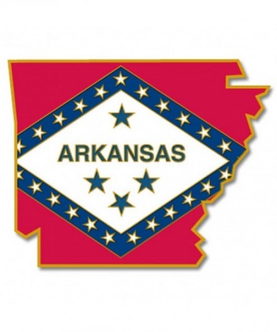 PinMarts State Shape Arkansas Flag