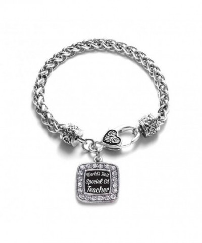 Special Teacher Classic Silver Bracelet