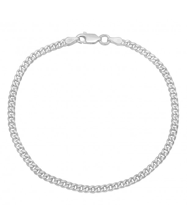 2 8mm Sterling Silver Nickel Free Bracelet