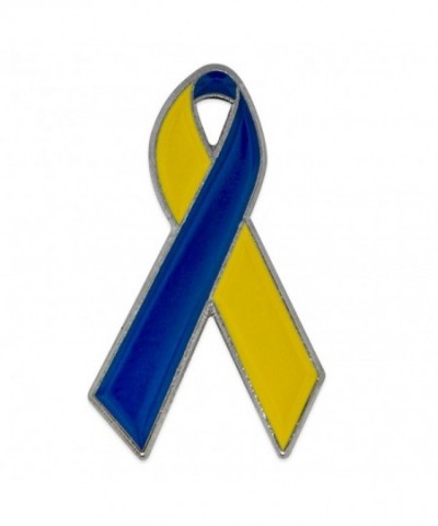 PinMarts Yellow Syndrome Awareness Ribbon