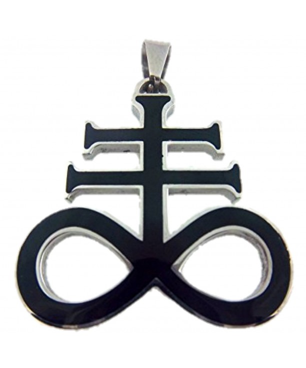 Church Satan Satanic Cross Stainless