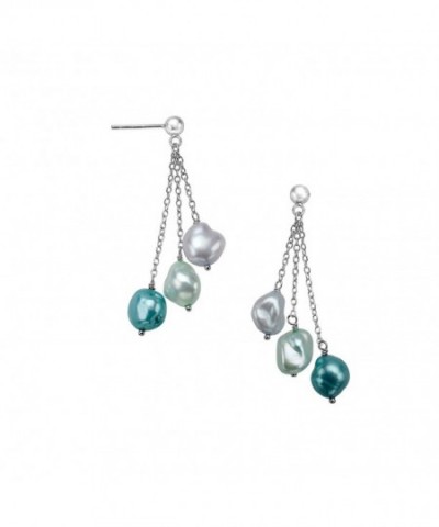 Honora Multi Color Freshwater Cultured Earrings