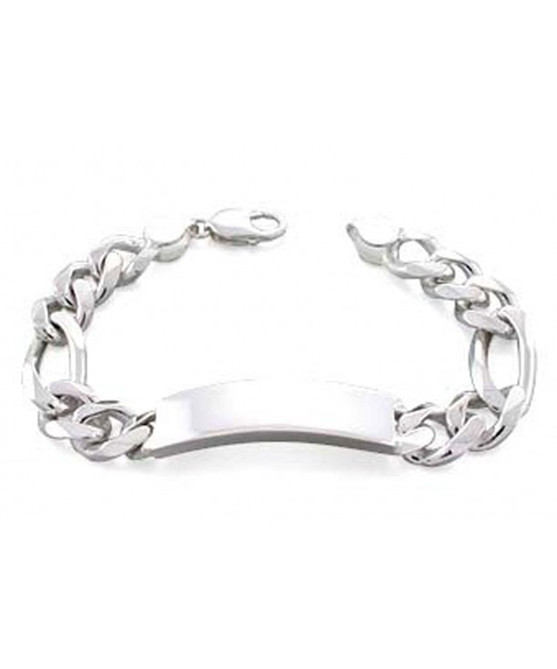 Italian Sterling Silver Bracelet Engravable