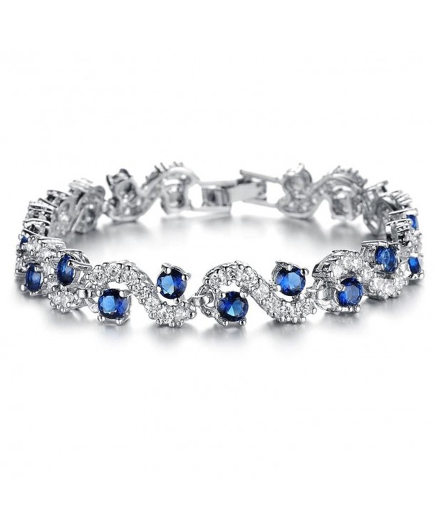 Feraco Bracelet Zirconia Crystal Wedding