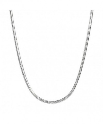 Sterling Silver Snake Necklace Length
