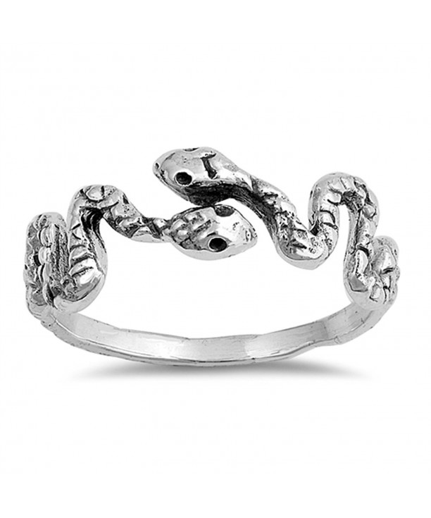 Snake Animal Thumb Sterling Silver