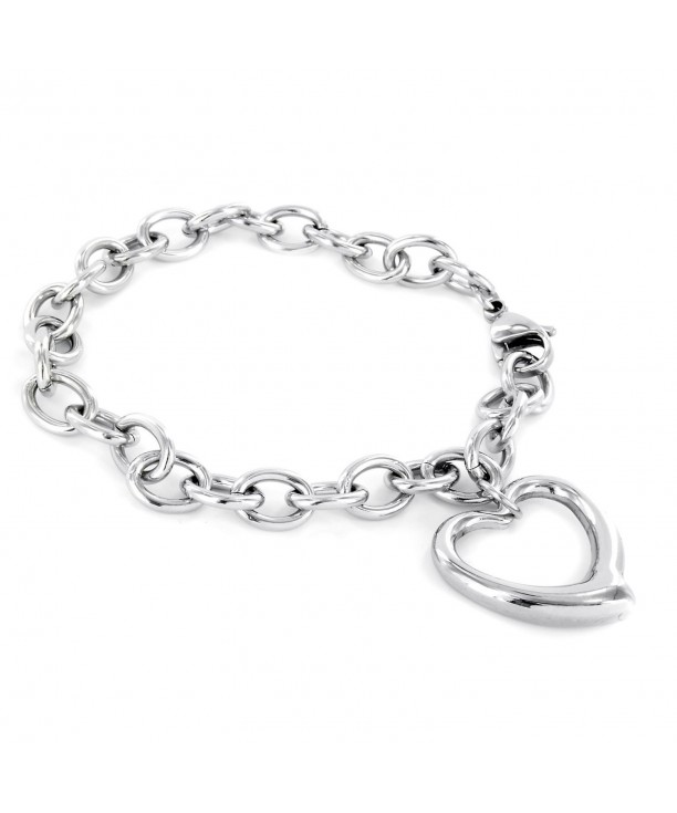 ELYA Stainless Steel Dangle Bracelet