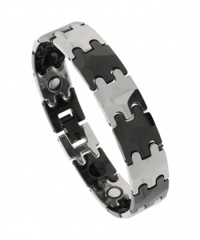 Tungsten Carbide Bracelet Magnetic Therapy