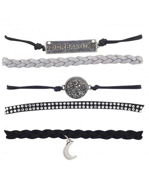 Lux Accessories Black Celestial Crescent