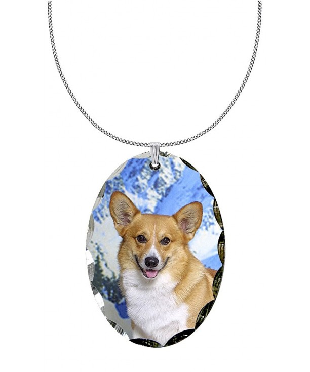 Canine Designs Pembroke Scalloped Pendant