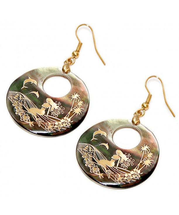 Liavys Mermaid Fashionable Earrings Souvenir