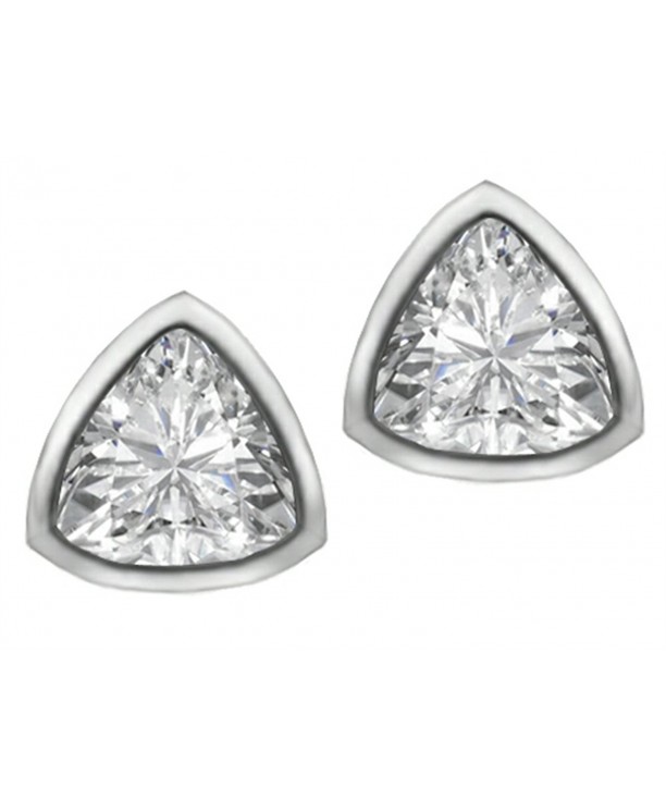 Star Trillion Genuine Earrings Sterling