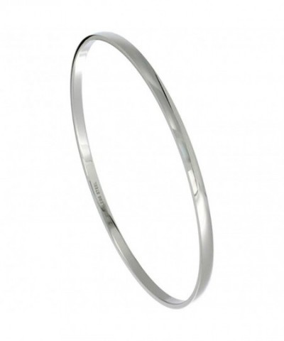 Stainless Bangle Bracelet Stackable Seamless