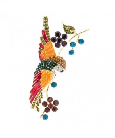 SEPBRIDALS Rhinestone Crystal Hummingbird Jewelry