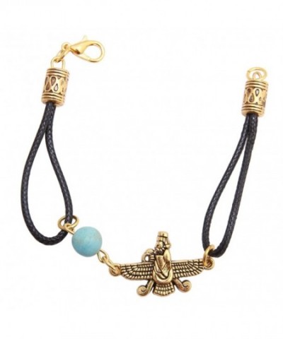 Iranian Turquoise Farvahar Faravahar Bracelet