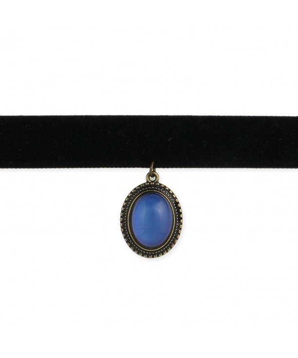 black velvet choker necklace