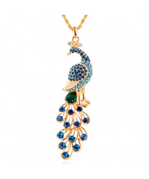 Peacock Pendant Necklace Fashion NYKKOLA