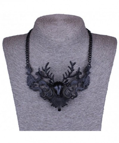 Winson Gothic Animal Pendant Necklace