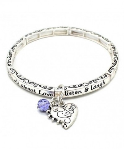 About Love Charm Bracelet Sisters