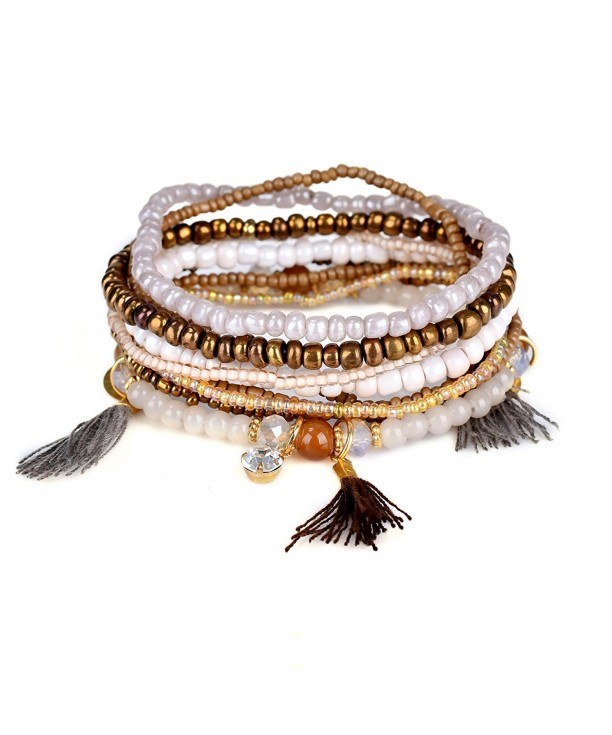 Bohemian Bracelet Stretch Layered RareLove